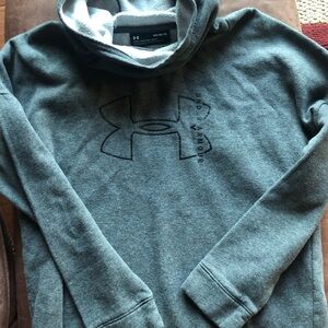 Under Armour Gray Hooded Sweatshirt